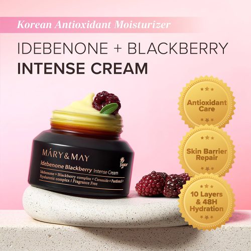 کرم ضدچروک و ترمیمکنندهMary & May IdebenoneBlackBerryIntense cream - Image 3