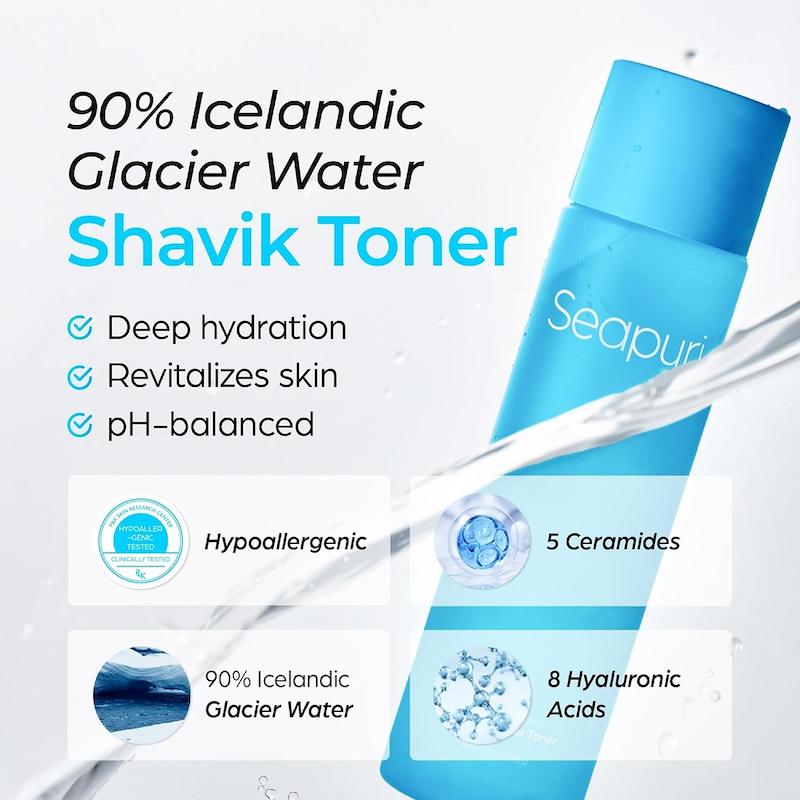 تونر آبرسان و آرامبخش سیپوری مدل Shavik Glacier Toner - Image 2