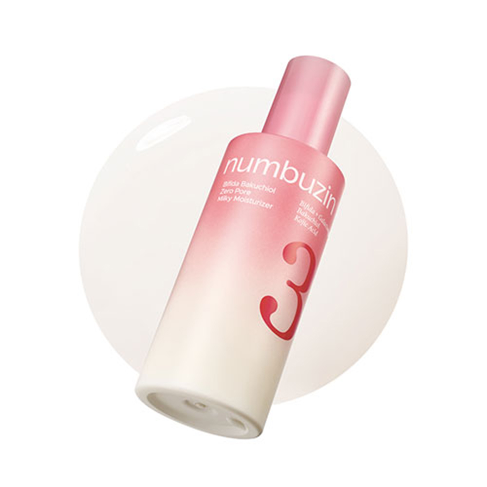 مرطوبکننده شیری منافذ صفر شماره ۳ (No. 3 Bifida Bakuchiol Zero Pore Milky Moisturizer)