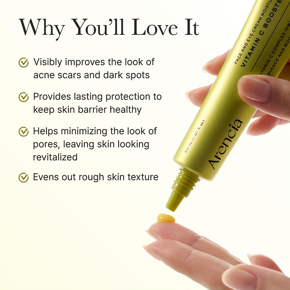 بوستر شات ویتامین سی (Vitamin C Booster Shot Face and Eye Cream Moisturizer) - Image 3