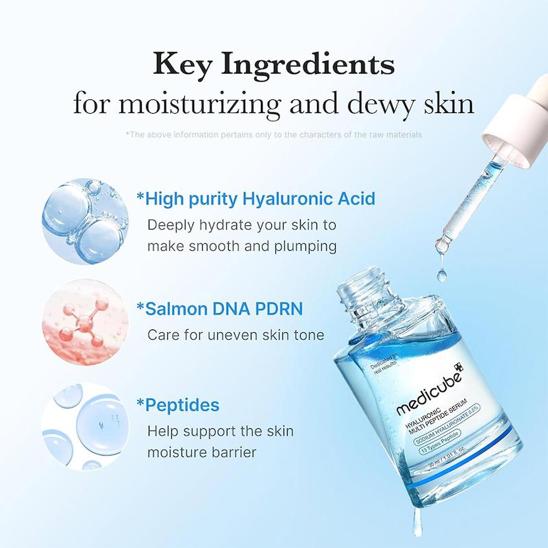 سرم هیالورونیک مولتی پپتید مدیکوب (Medicube Hyaluronic Multi Peptide Serum) - Image 2