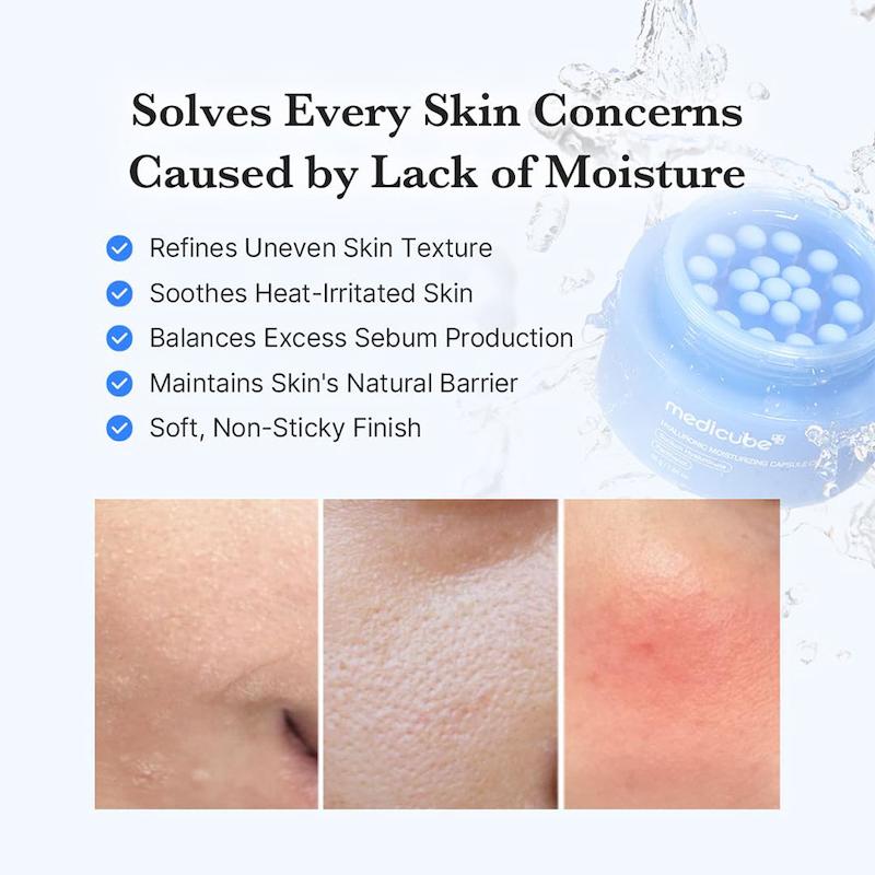 کرم کپسولی مرطوب کننده هیالورونیک مدیکوب (Medicube Hyaluronic Moisturizing Capsule Cream) - Image 2