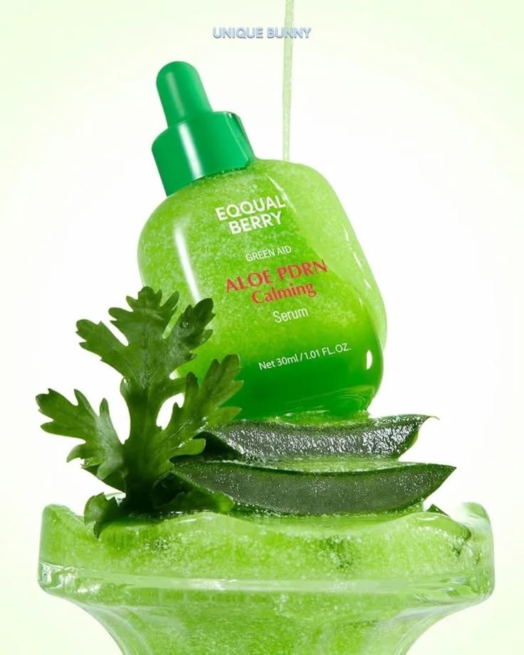 سرم PDRN تسکین دهنده و ترمیم کننده آلوئه ورا اکوال بری | EQQUALBERRY Aloe PDRN Calming Serum) - Image 3
