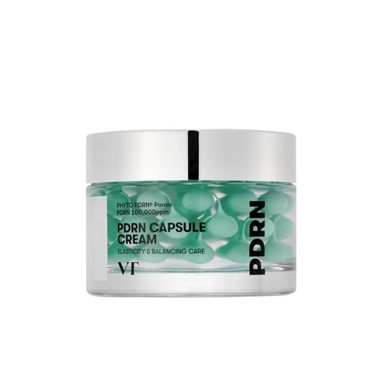 کرم کپسولی بازسازی کننده و آبرسان PDRN ویتی مدل 100 | VT COSMETICS PDRN Capsule Cream 100